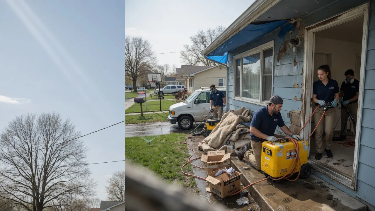 Basement Flood Cleanup in Pence Springs, WV near me
